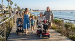Understanding typical user needs when choosing an all-terrain power wheelchair vs mobility scooter for outdoor use.